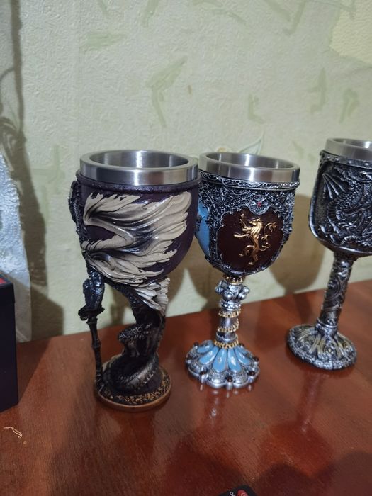 Нови Баварски метални чаши за вино