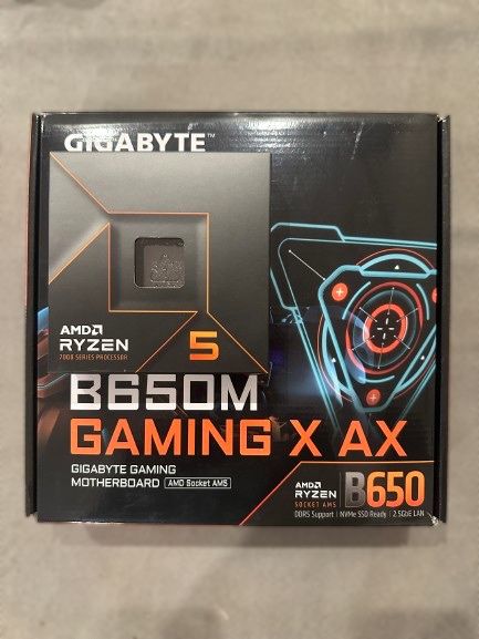 Ryzen 5 7600 X процесор и Gigabyte B650M Gaming X AX дънна платка – комплект + 2 години гаранция