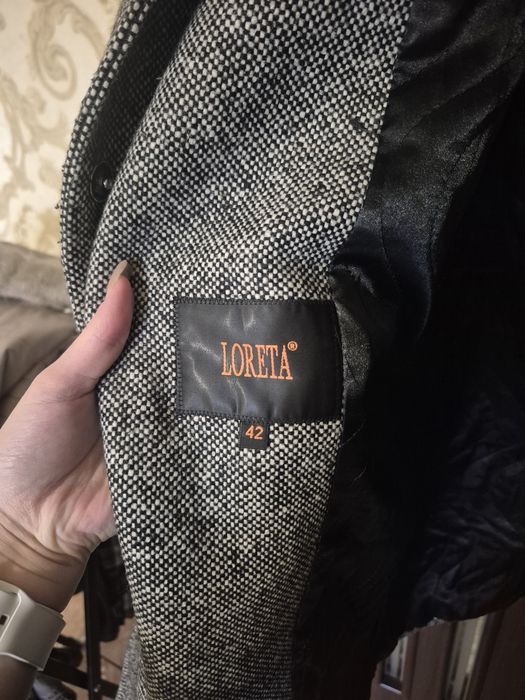 Зимнее пальто с норковым воротником