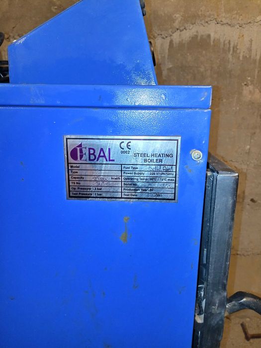 Cazan Ebal combustibil solid