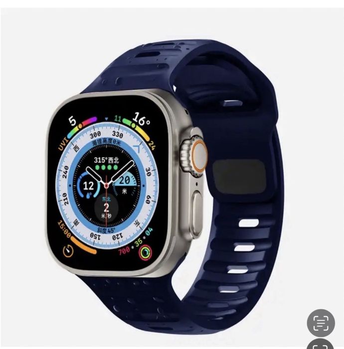 Curea Husa Folie Air Soft Compat Ceas Apple Watch ULTRA 10 9 8 7 6 5