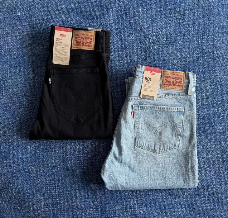 Levis Retro High Skinny / Levi’s 501 Skinny Jeans ОРИГИНАЛНИ дамски дънки - 29-30