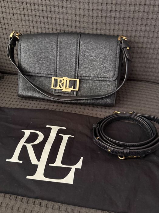Чанта от естествена кожа Ralph Lauren