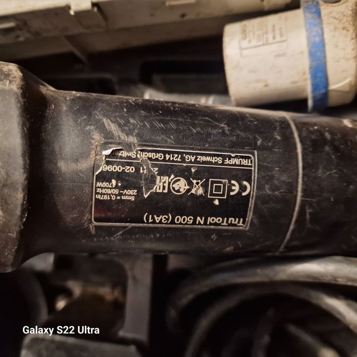 Foarfeca tabla trutool n 500trumpf  hilti milwaukee bosch draco
