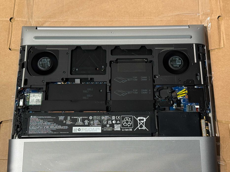 Laptop Workstation HP ZBook Fury 16 G11 WUXGA i9-13950HX 128GB Ram 2TB SSD NVIDIA RTX 5000 16GB Win11 Pro