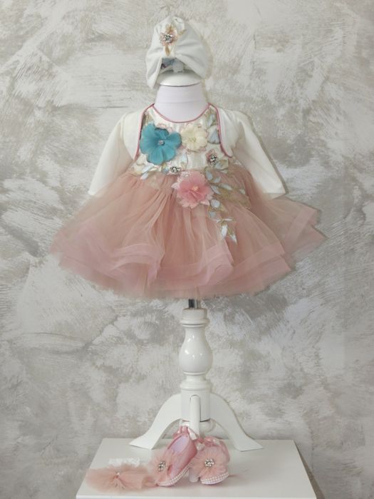 Rochiță elegant 0_3 luni