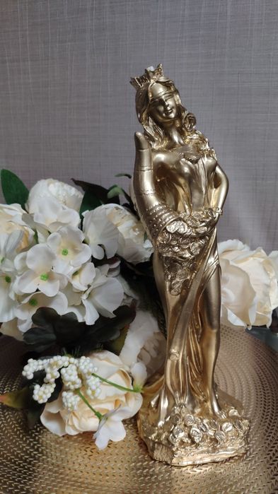 Декор для дома, денежная статуэтка Фортуна