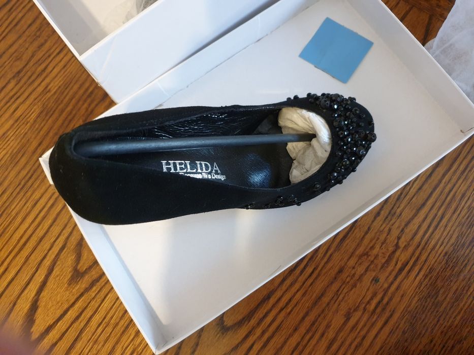 Pantofi damă piele naturală marca Helida