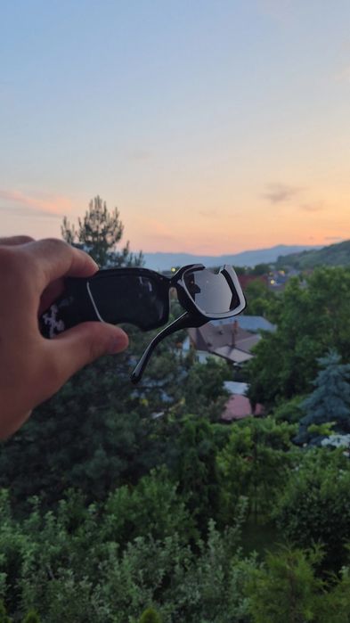Ochelari de soare Off White Cady negri