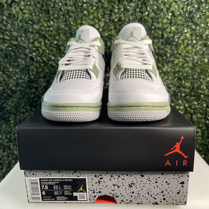 !НОВИ! Jordan 4 Retro | Seafoam | + КУТИЯ