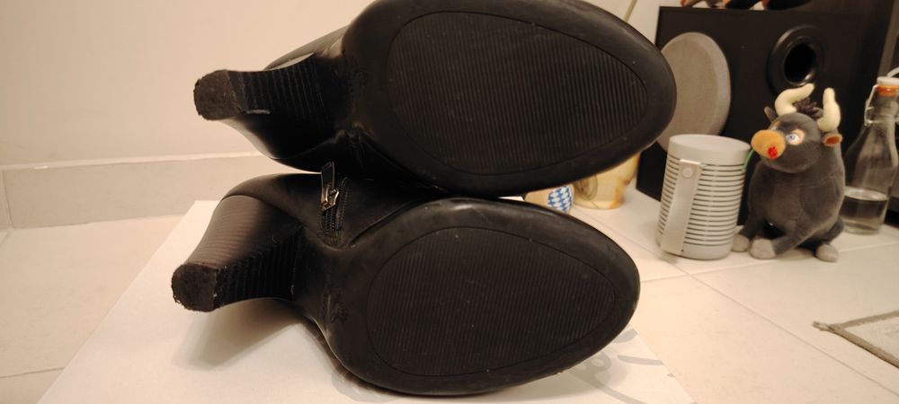 Боти Venus 37  естествена кожа