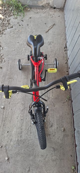 Bicicleta Btwin 16" Racing 900, Aluminiu, pentru copii 4-7 ani.