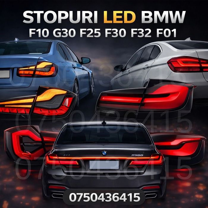 Triple BMW  Seria 5 4 3 F25 F30 G30 F36  Livrare GRATUITA + Cadou