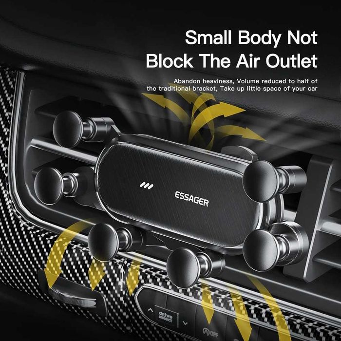 Поставка за телефон Essager - за автомобил