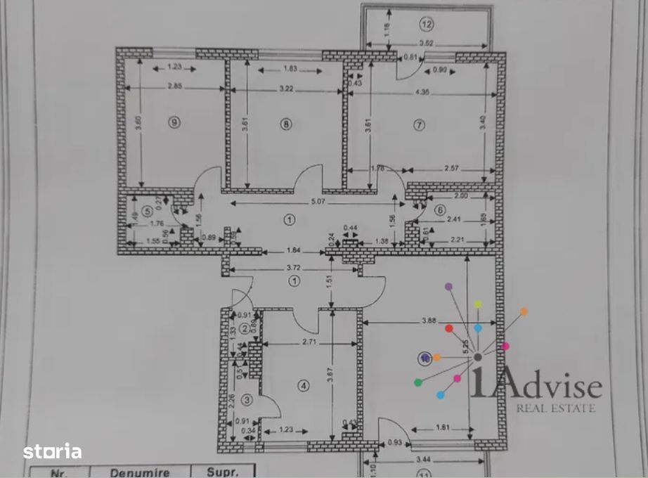 Apartament spațios, decomandat, în cartierul Noua