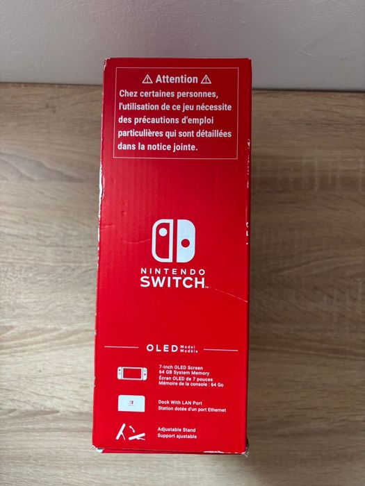 Nitendo Switch Oled White - Ca nou, complet, cutie+husa originală
