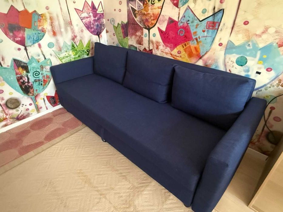 3-местен разтегателен диван Friheten