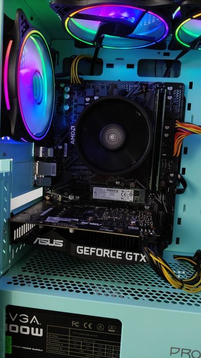 Pc gaming Gtx 1660Super/Ryzen 5 4500/16gb ram Gta V Fortnite Cs 2