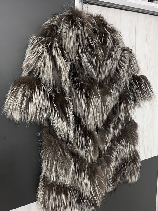 Палто естествен косъм