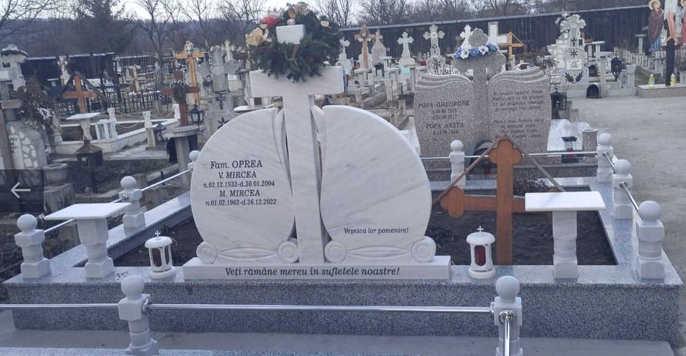 Monumente Accesori Funerare Marmură Granit Eleganță ce Durează în Timp