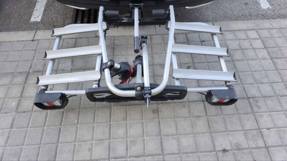 Вело багажник за теглич за три колела Uebler