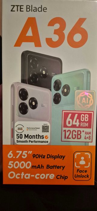 Продам ZTE Blade A 36