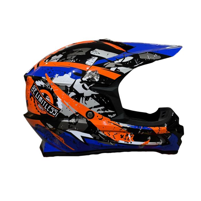 Каска за мотокрос и ATV – Универсален размер за възрастни ТелСтар