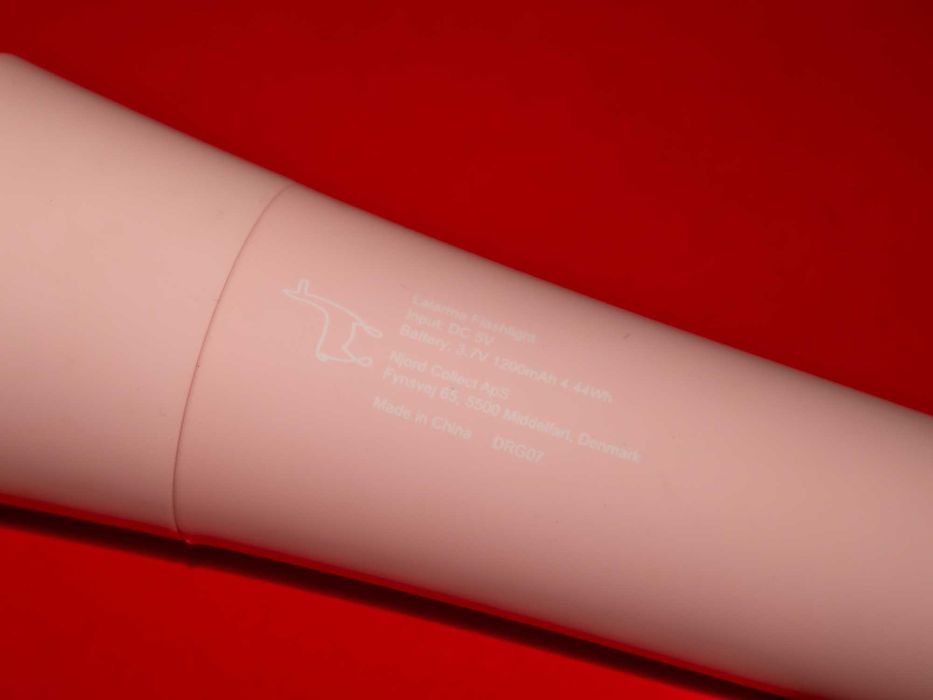 Lalarma Flashlight Rosa Премиум LED Фенерче USB-C Като Ново Розово Акумулаторно