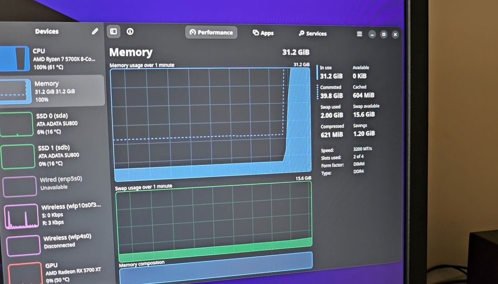 16GB G.Skill Ripjaws V DDR4 3200MT/s CL16