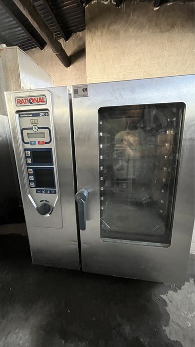 Конвектомат Rational 10 тави газ
