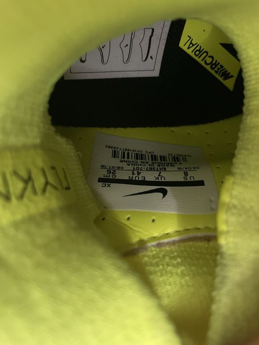 Ghete de Fotbal Nike Mercurial Superfly 6 Elite green