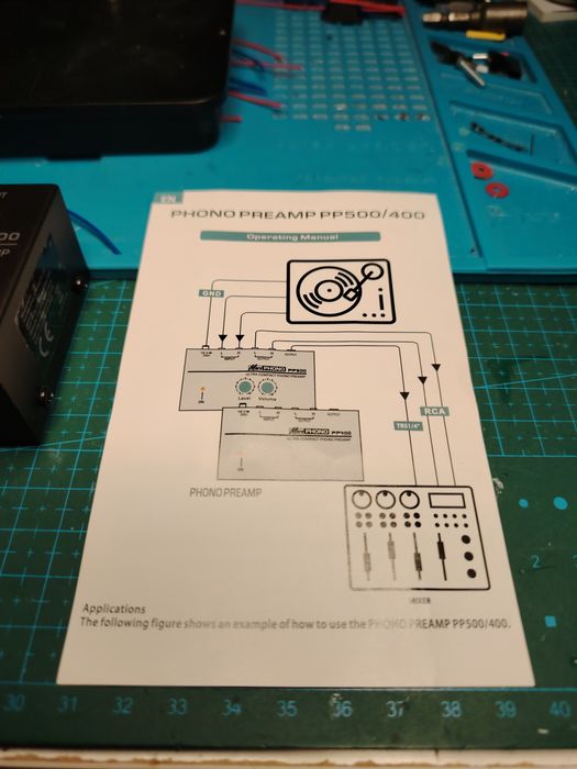 Preamplificator doza pickup