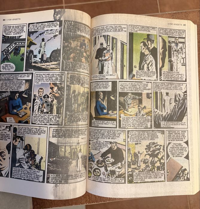V for Vendetta комикс