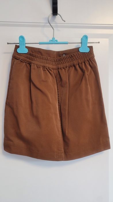 Юбка детская кожаная