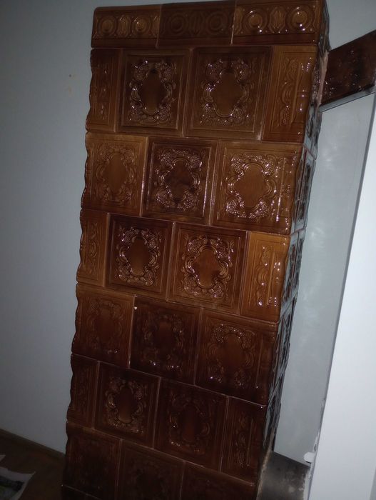 Vând teracotă demontată (cahle maro) in Dej