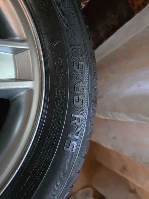 Jante aliaj R15 si anvelope Michelin, Logan, Mcv, Sandero, Lodgy, Doke