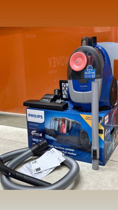 Пылесос Philips Бесплатная Доставка Оригинал Гарантия