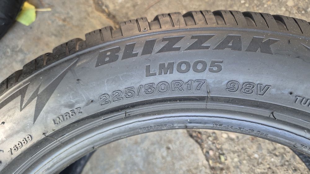 225 50 17 Anvelope de iarnă Bridgestone Runflat Dot 2020