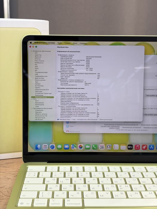 Macbook Neo 8/256 gb | 100% | iStatus