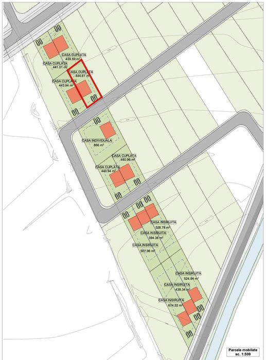Teren 445 mp. cu autorizație de construire emisă, Turnișor, Sibiu