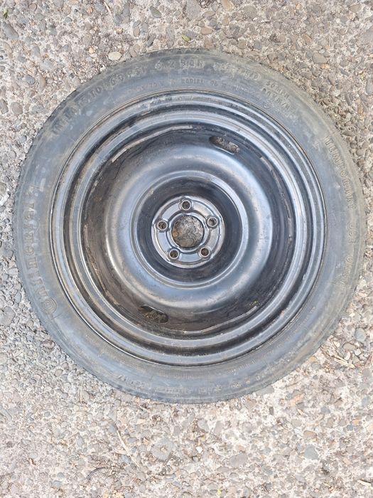 Roata rezerva ingusta, 5×100, gama VW