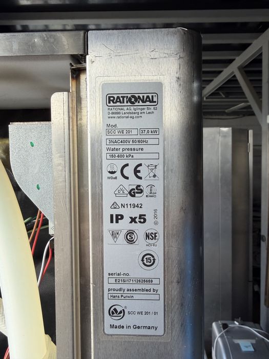 Канвектомат Rational SCC WE 201 E 2019 г