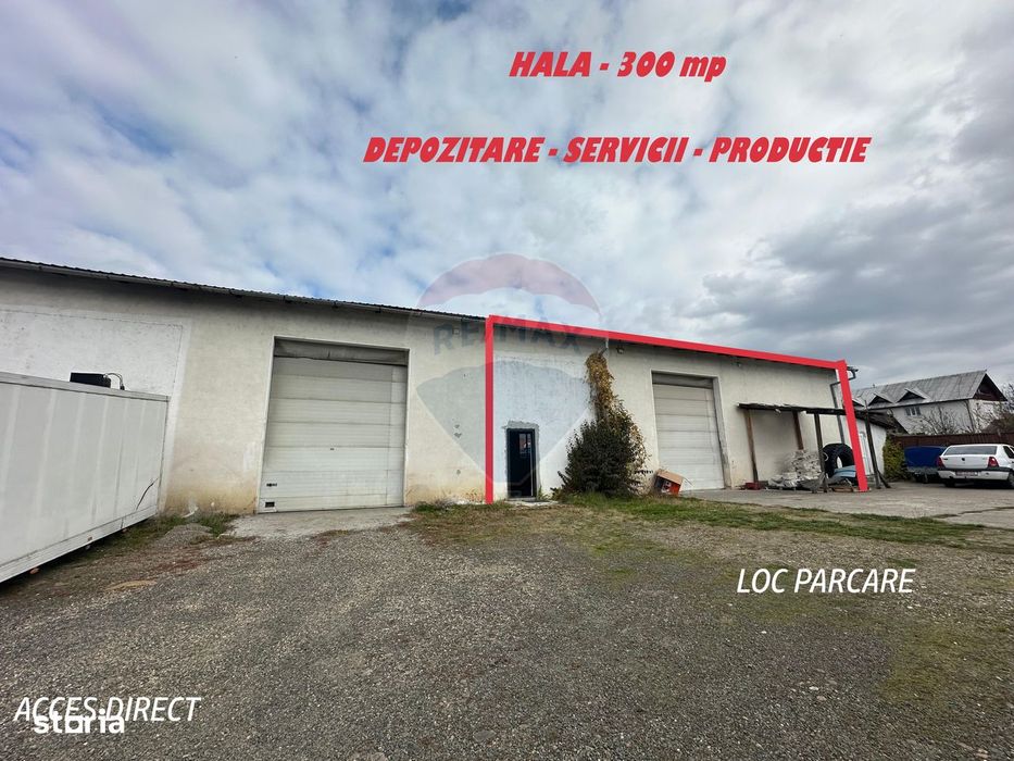 Spațiu industrial de 300mp de închiriat