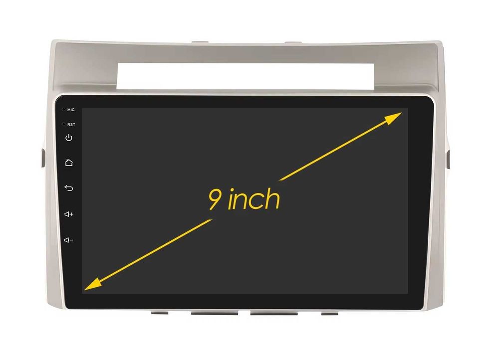 Мултимедия 9″ за Toyota Corolla Verso II AR10 навигация CARPLAY