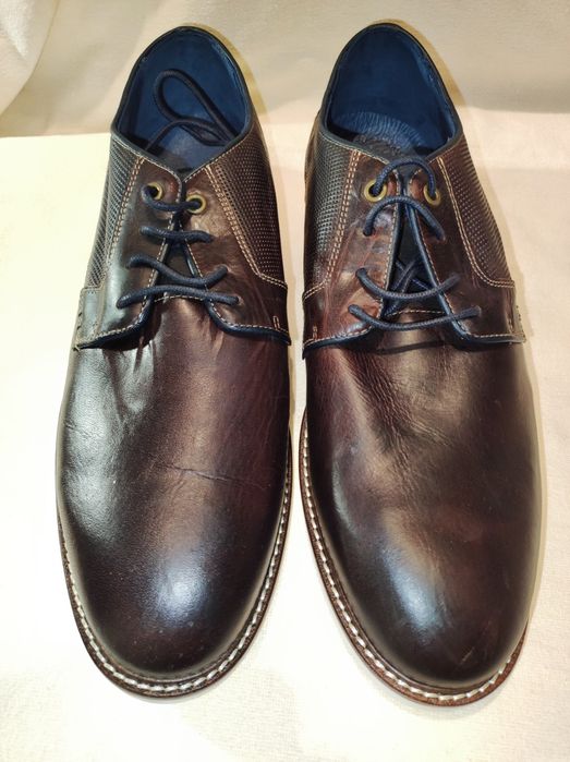 Стилни мъжки обувки от естествена кожа Sondag& Sons №46