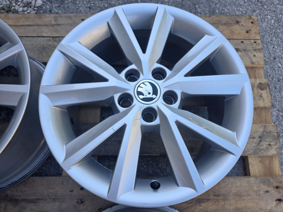 Лети джанти 16ки 5х100 Skoda