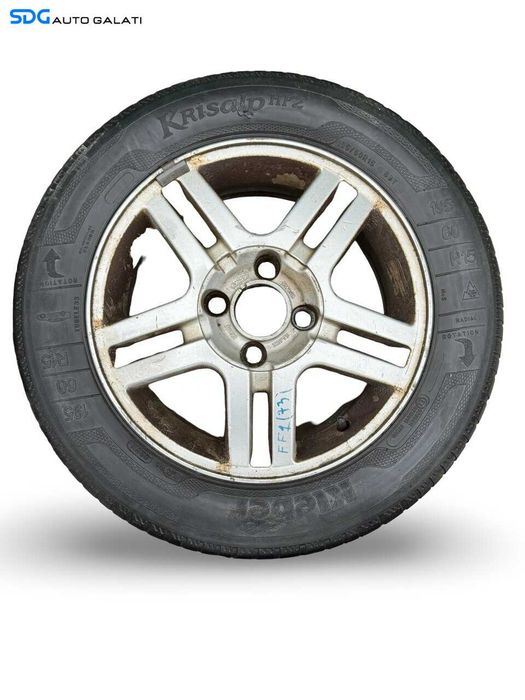 Set 4 Jante Janta Roata Roti Aluminiu 195 60 15 R15 Ford Puma 1997 - 2002 (6Jx15H2 ET 52,5 98AB-DA) [JNT0009]