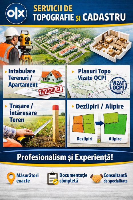 Servicii de Cadastru si Topografie