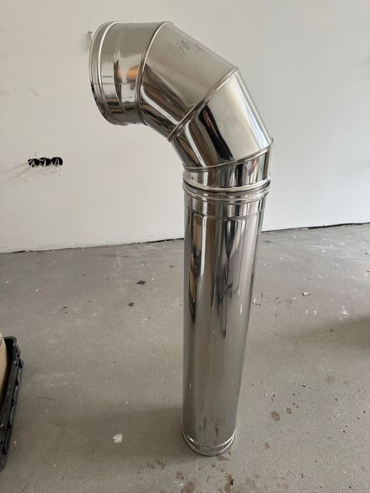 Неръждаема тръба Коаксиал за газов комин Инокс Convesa