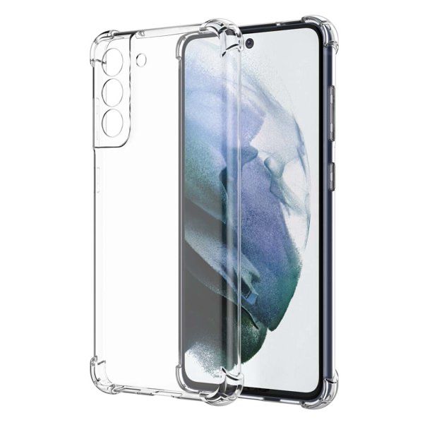 Husa Silicon Bumper Soc Wave Clear - Samsung S21 FE S20 FE S23 S24 FE